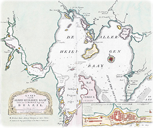 Mapa Baia Seculo 18